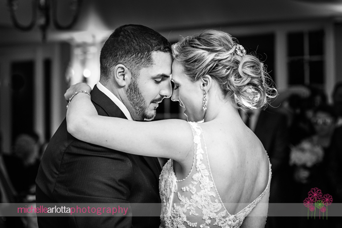 groom and bride first dance
