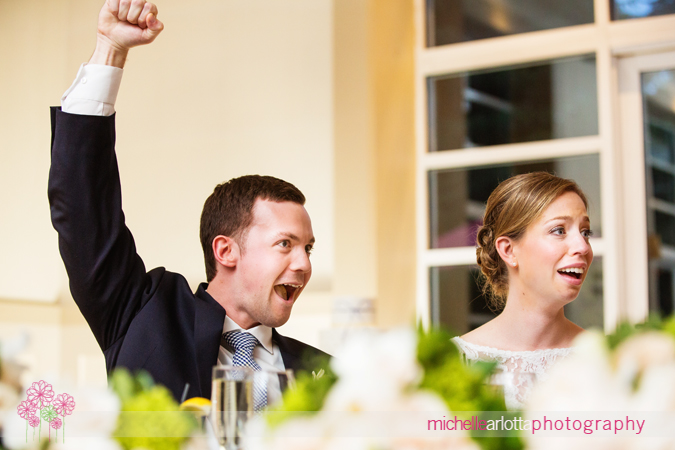 reaction to toast new jersey wedding