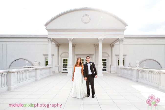 palace at somerset park new jersey wedding bride and groom portraits