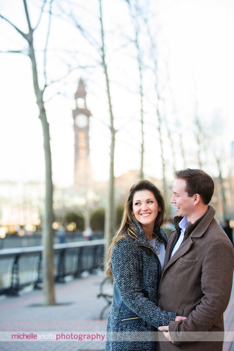Hoboken New Jersey engagement session