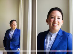 New Jersey Shore backyard gay wedding