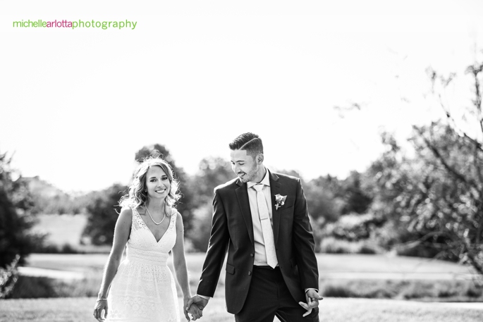 bear brook valley bride and groom portraits