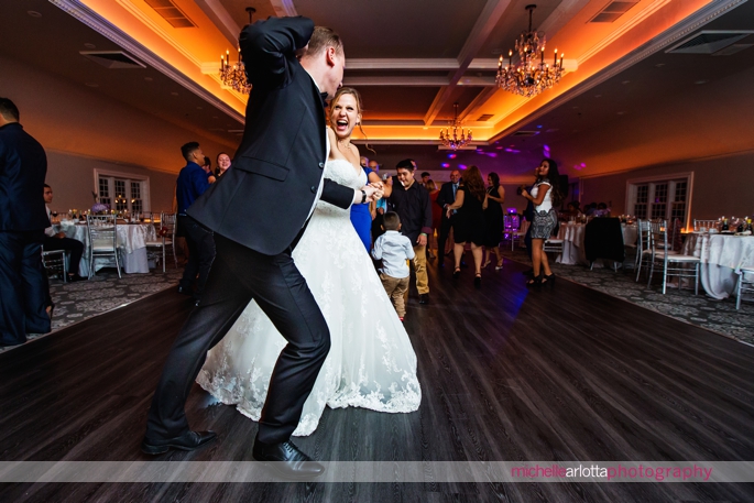 castle at skylands manor New Jersey wedding reception photography
