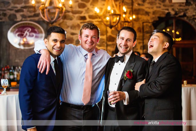 brotherhood winery elegant wedding reception guests dancing
