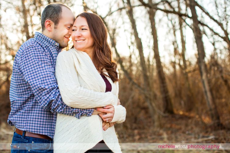 winter engagement session Laura and matt with Michelle arlotta photography