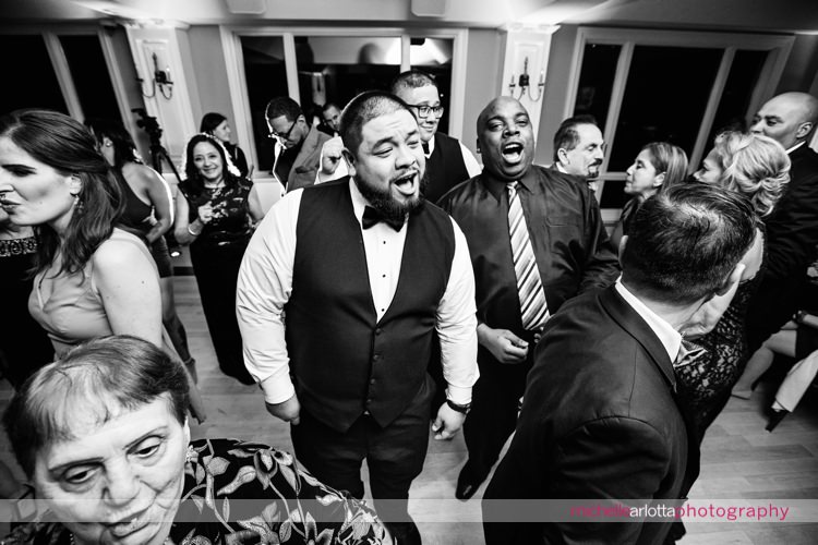 wedding reception at rock island lake club captured by Candid New Jersey wedding photographer Michelle arlotta