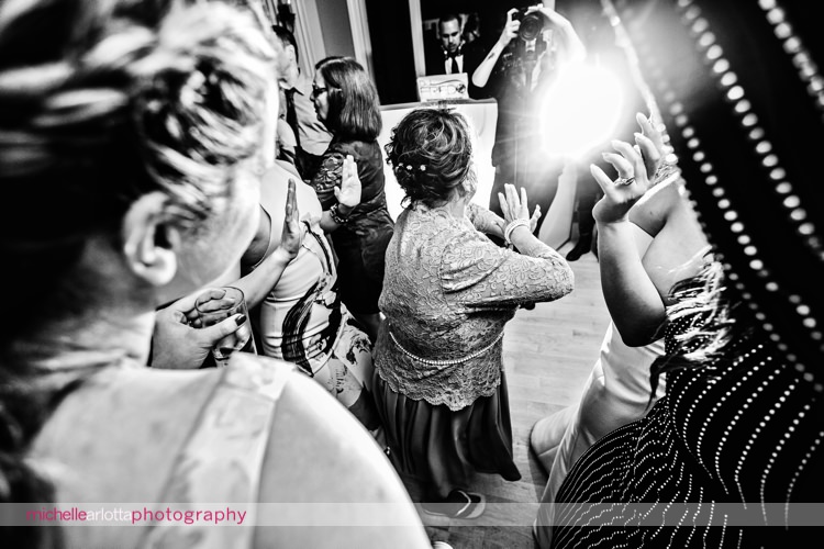 wedding reception at rock island lake club captured by Candid New Jersey wedding photographer Michelle arlotta