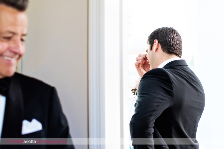 brother of bride reacts to seeing bride for the first time