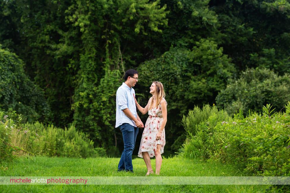 hotel du village couple in hunterdon county green acres for engagement session