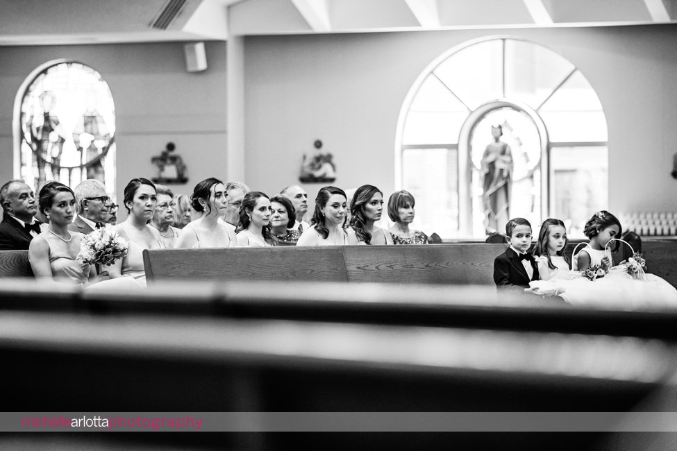 New Jersey church wedding ceremony
