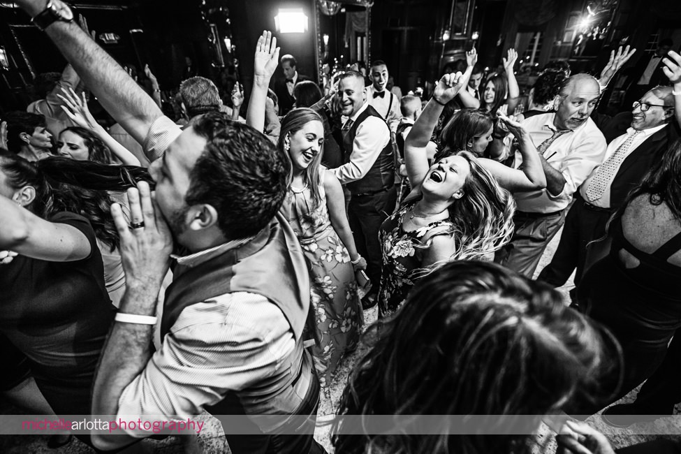 crazy dancefloor at shadowbrook Shrewsbury nj wedding reception