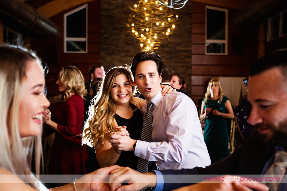 lodge at stirling ridge stone house New Jersey wedding reception