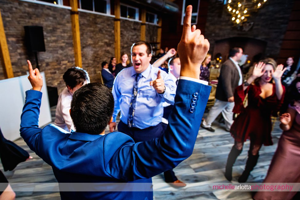 lodge at stirling ridge stone house NJ wedding photographer reception