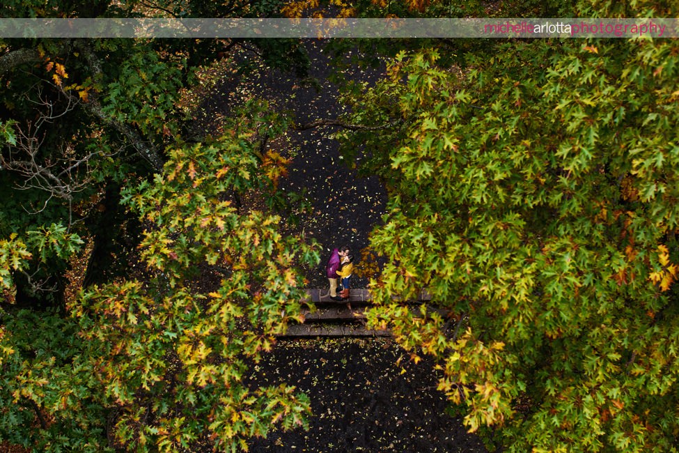 Bowman's Hill Tower Buck's County Pennsylvania wedding photographer engagement session