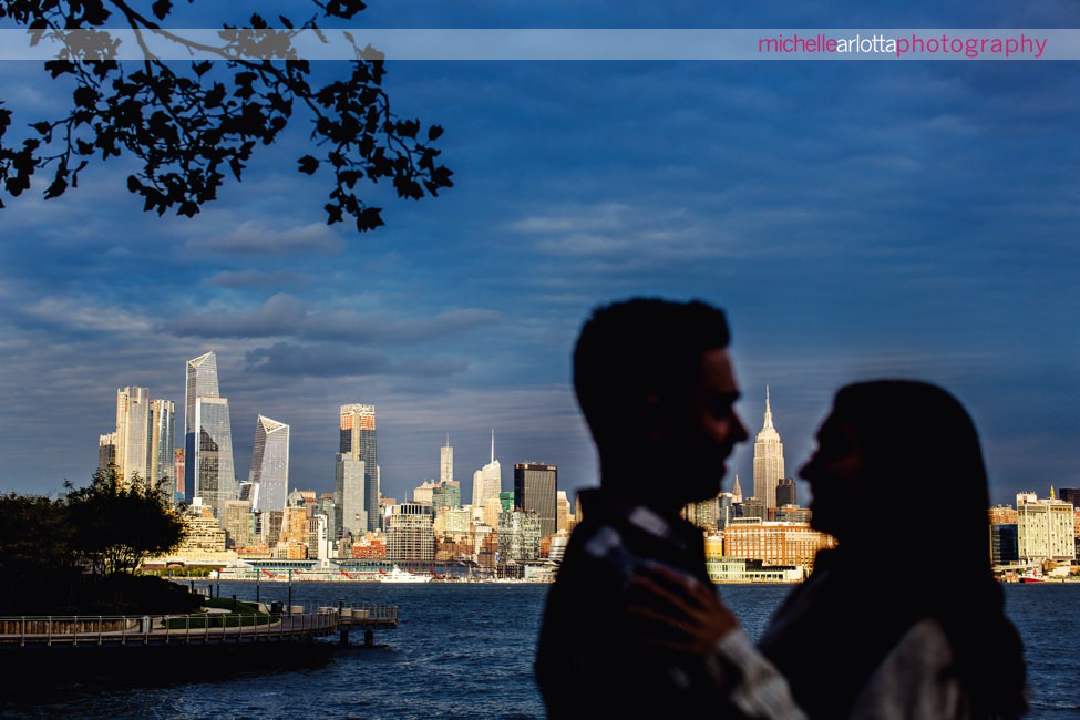 Hoboken nj engagement session New York city skyline best wedding photographer