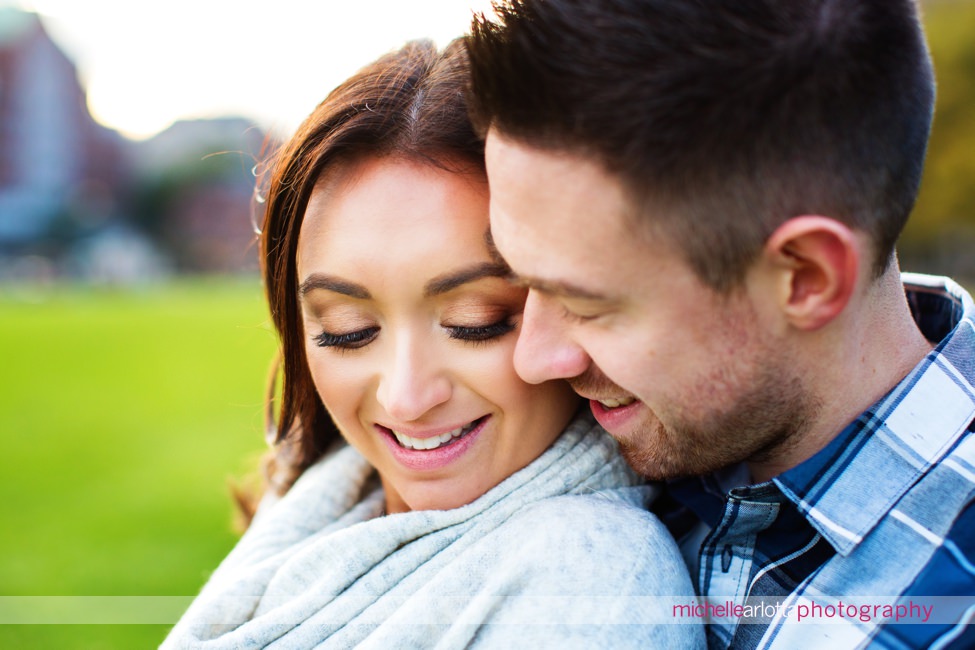 Hoboken nj engagement session Edgewood country club new jersey wedding photography