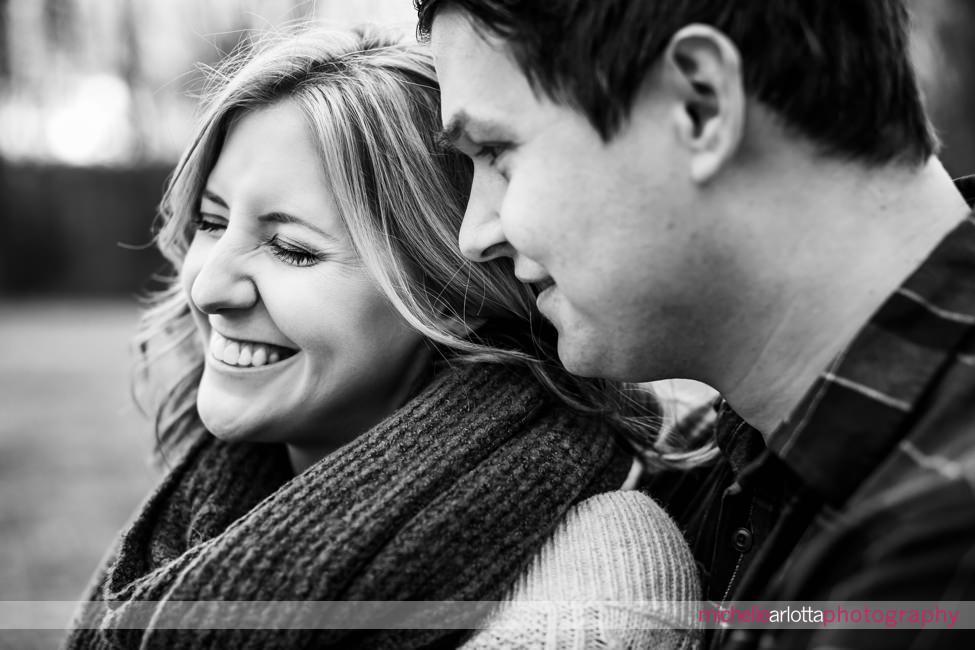 hunterdon county nj winter engagement session