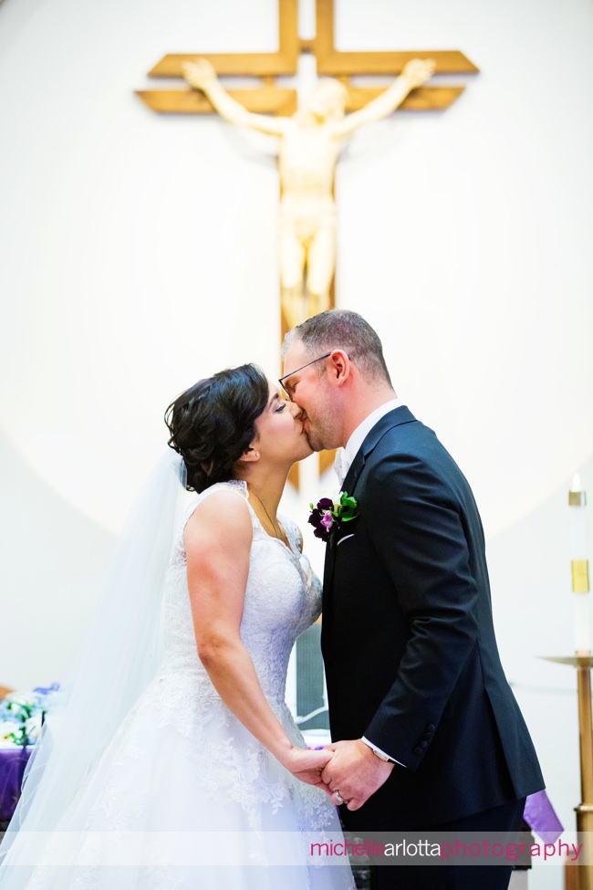 St Therese Church Succasunna New Jersey Wedding Ceremony