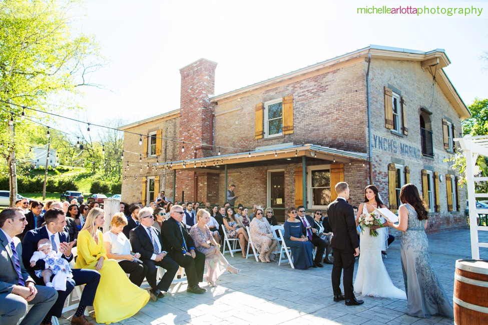 Saugerties Steamboat Co Intimate Wedding Ceremony Hudson Valley New York