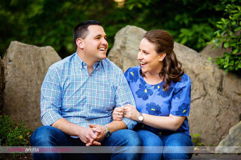 Sayen Gardens engagement session New Jersey