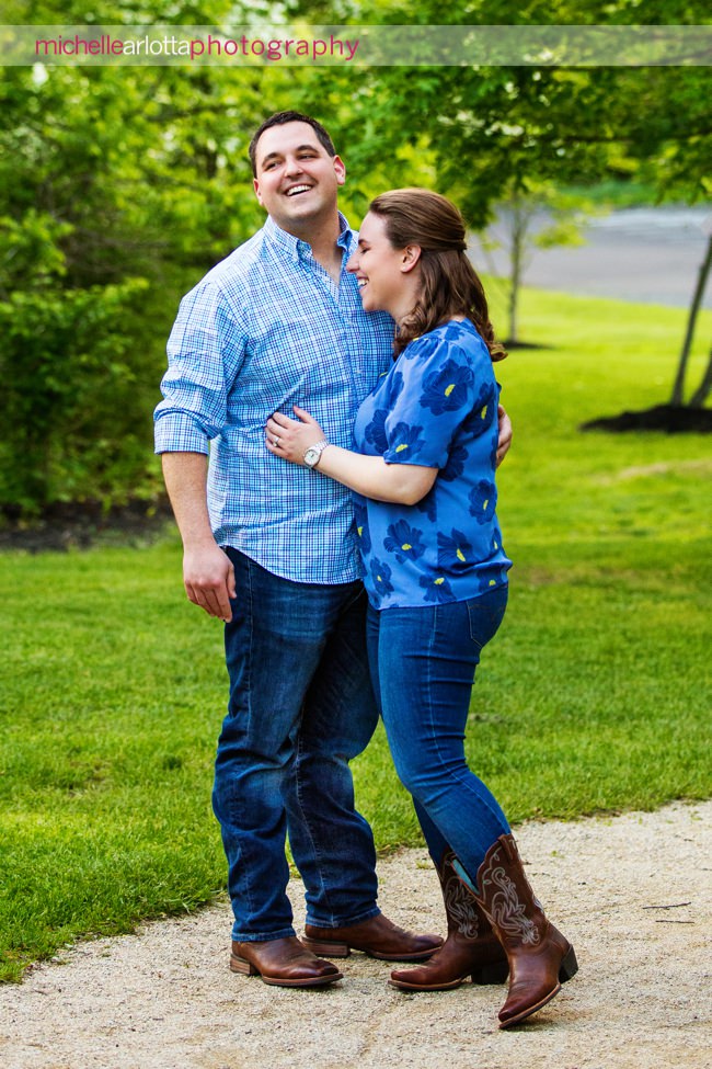 Sayen Gardens engagement session New Jersey