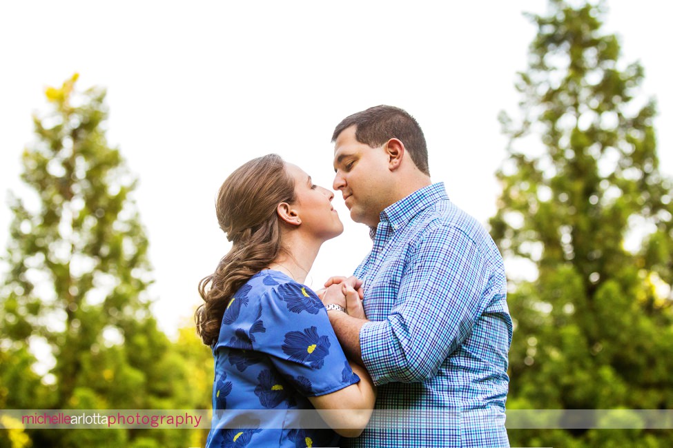 Sayen Gardens engagement session New Jersey