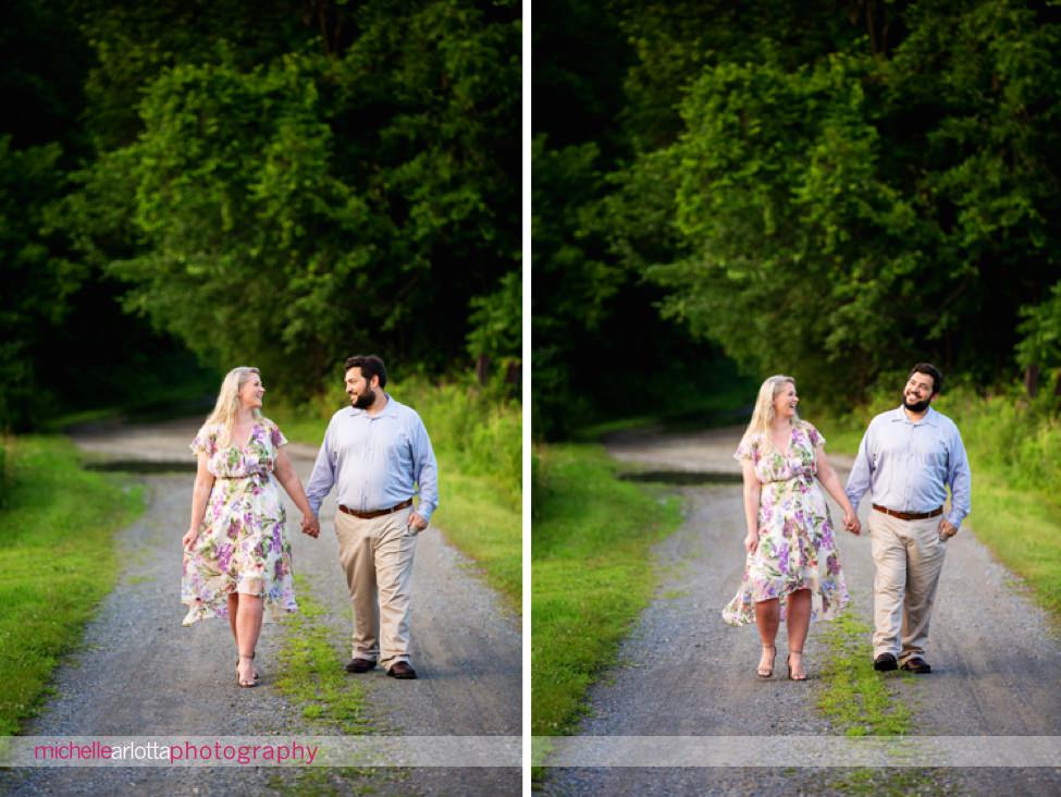 Frenchtown New Jersey mini-engagement session