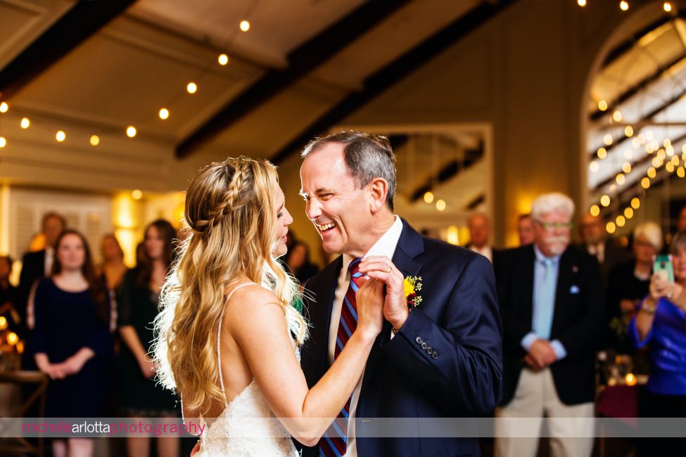 lake mohawk country club wedding New Jersey reception father daughter dance