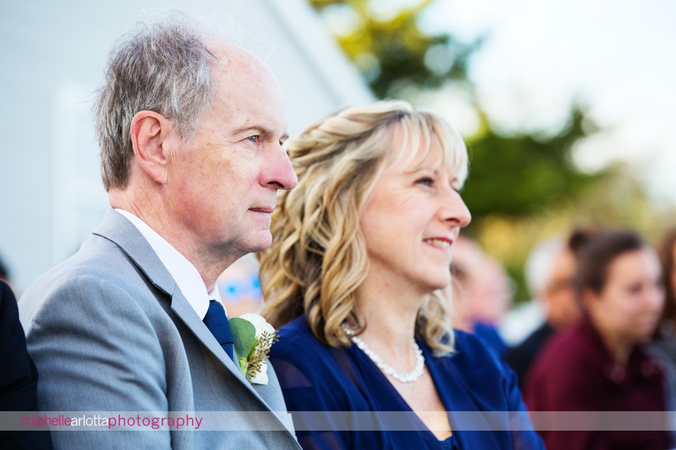 Martell's water's edge New Jersey outdoor wedding ceremony