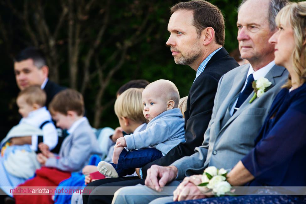 Martell's water's edge New Jersey outdoor wedding ceremony