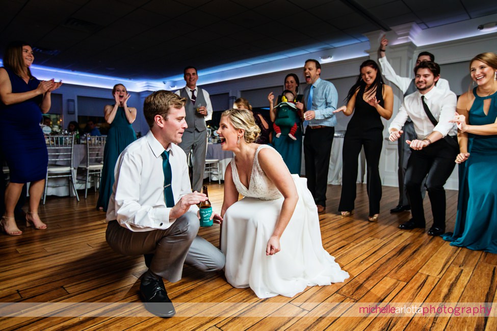 Martell's water's edge New Jersey wedding reception