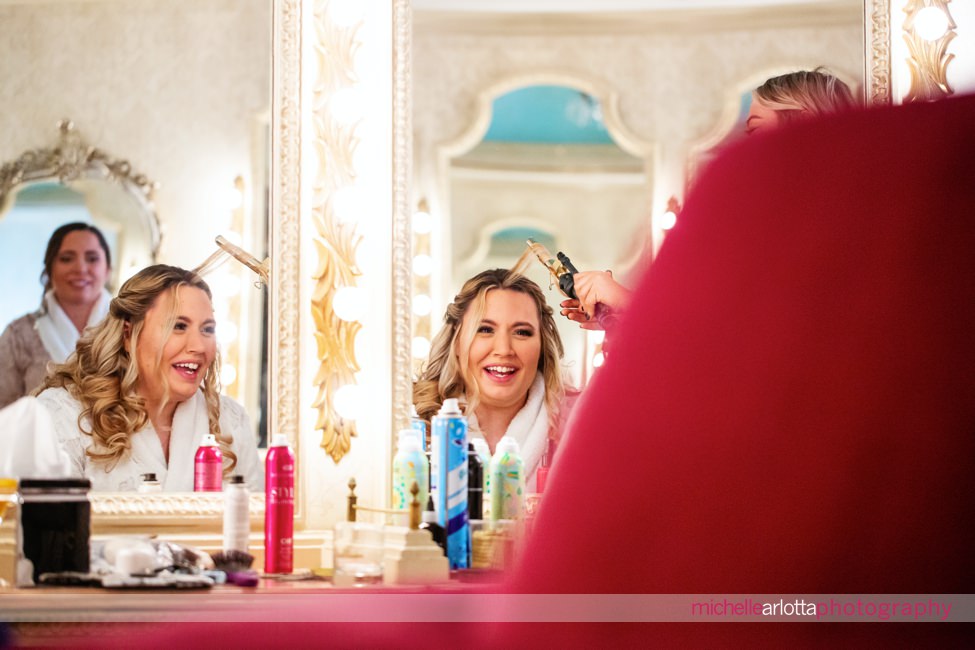 The manor NJ wedding bride prep