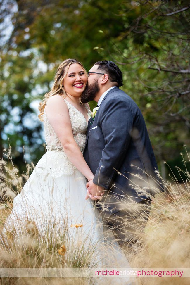 The manor NJ wedding bride and groom portraits