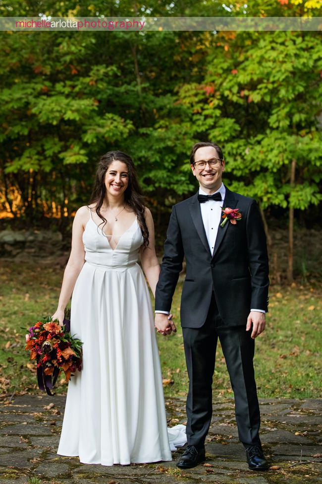 Montclair New Jersey Backyard elopement wedding