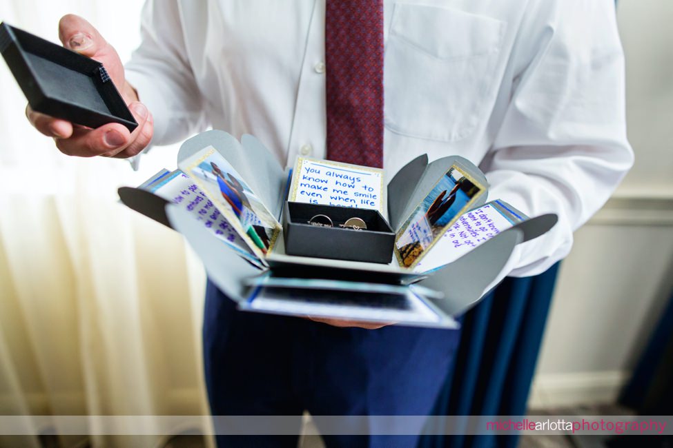 Desmond Hotel Malvern Pa Wedding groom prep