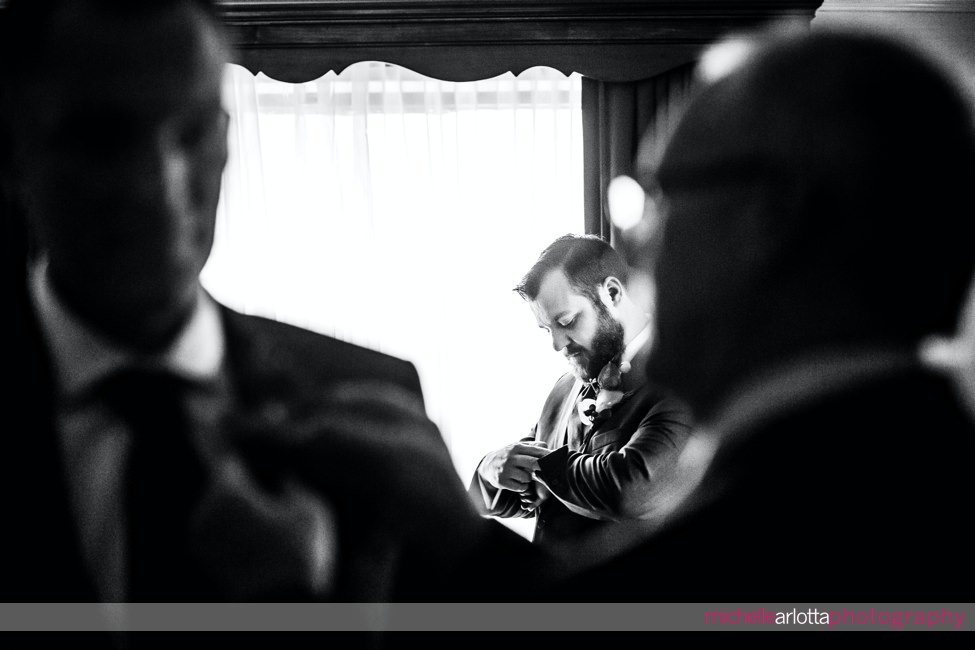 Desmond Hotel Malvern Pa Wedding groom prep