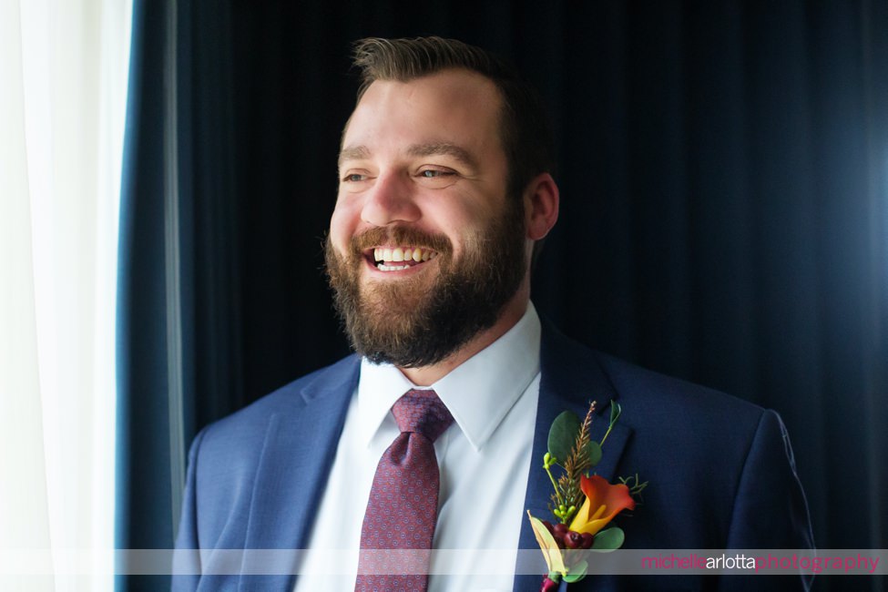 Desmond Hotel Malvern Pa Wedding groom prep