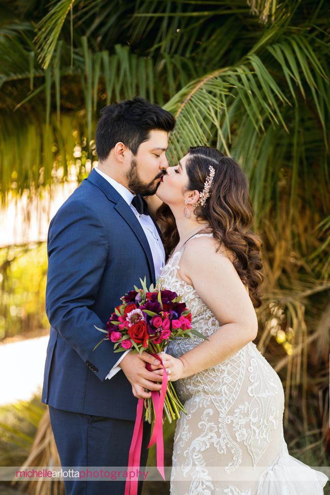 San Diego intimate wedding first look
