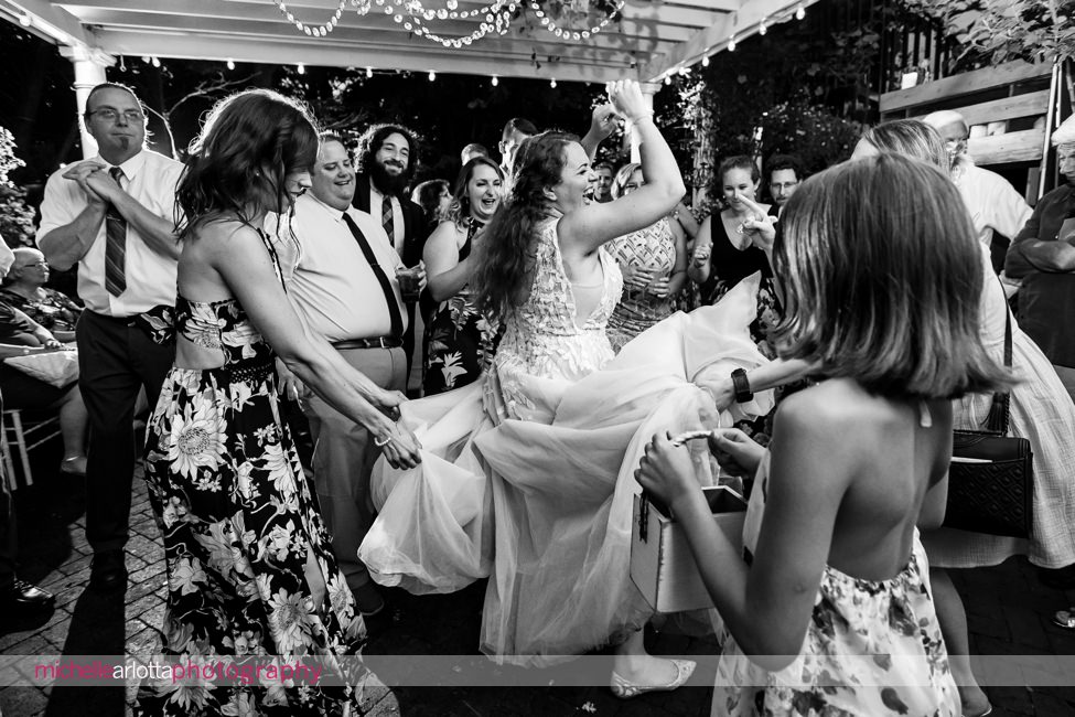 LBI NJ outdoor wedding reception dancing