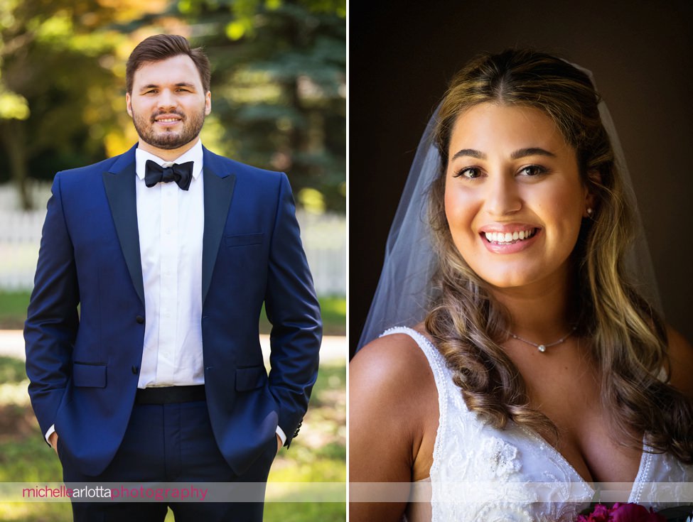 The Farmhouse wedding new jersey bride and groom portraits