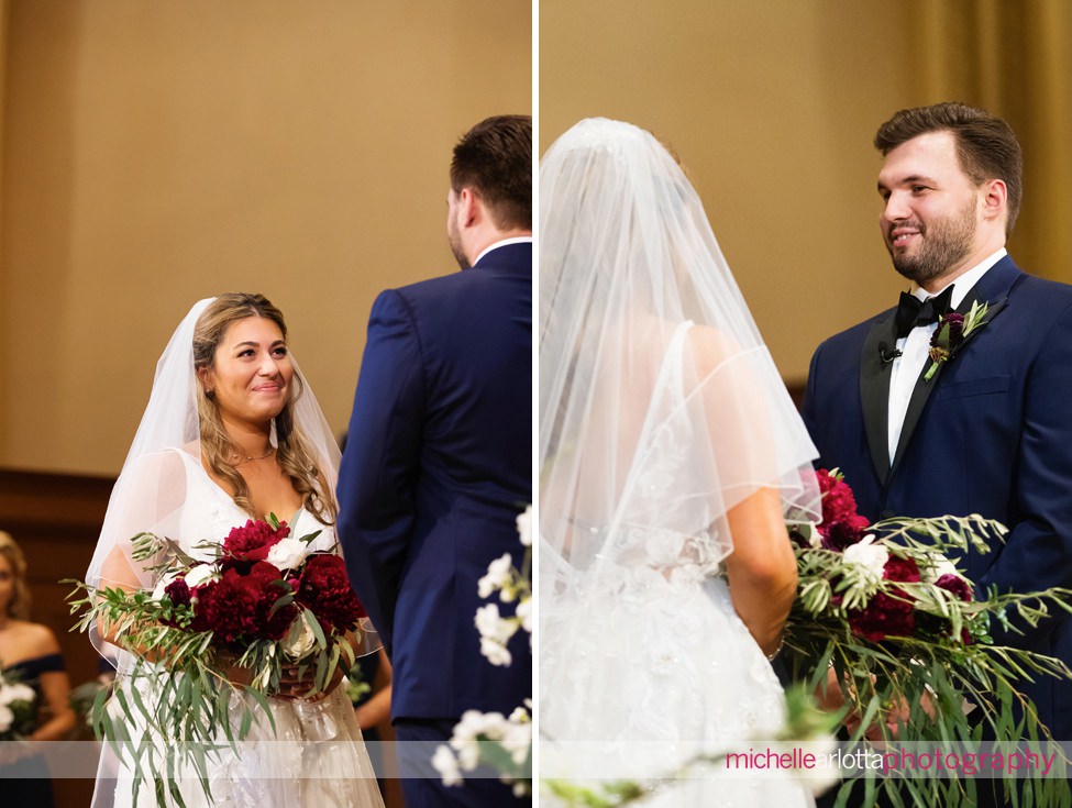 The Farmhouse wedding new jersey church ceremony