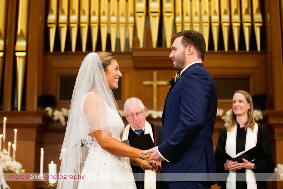 The Farmhouse wedding new jersey church ceremony