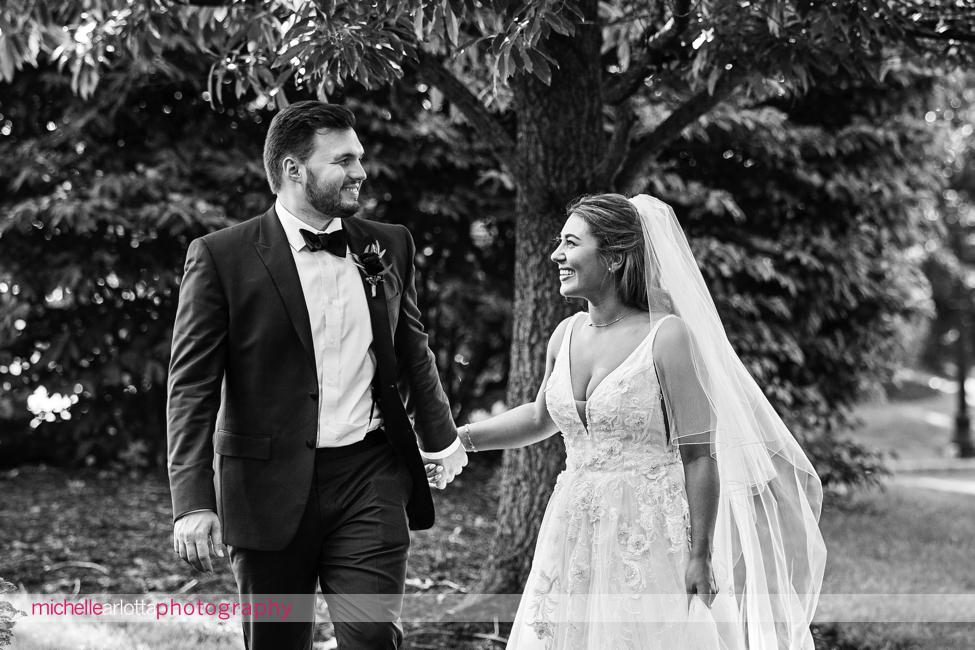 The Farmhouse wedding new jersey bride and groom portraits