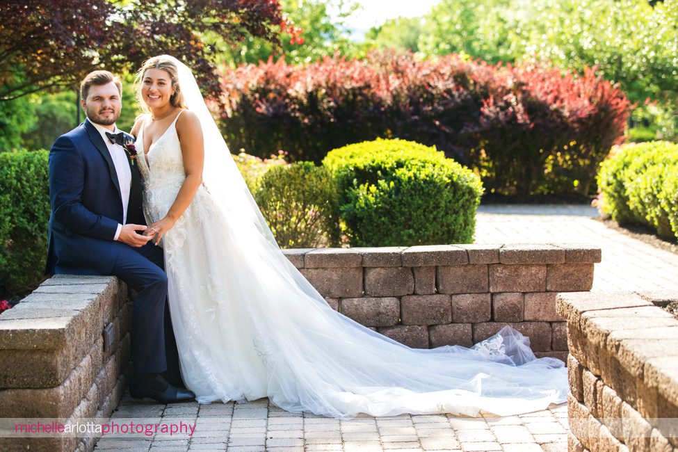 The Farmhouse wedding new jersey bride and groom portraits