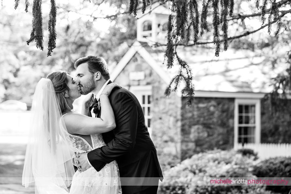 The Farmhouse wedding new jersey bride and groom portraits