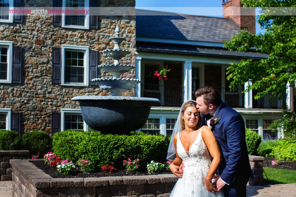 The Farmhouse wedding new jersey bride and groom portraits