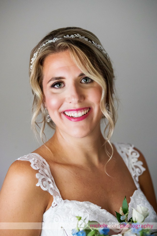 Crystal Point Yacht Club bride portrait