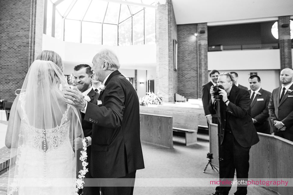 Saint Joseph's Roman Catholic Church Tom's River NJ wedding ceremony