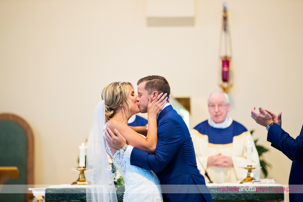 Saint Joseph's Roman Catholic Church Tom's River NJ wedding ceremony