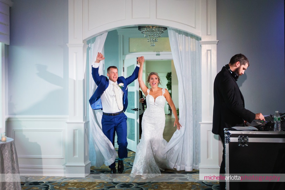 Crystal Point Yacht Club wedding new jersey reception